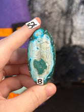 Load image into Gallery viewer, Malchite x Chrysocolla Shiva Lingams *Choose Your Own*