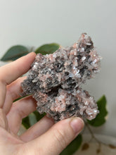 Load image into Gallery viewer, Crystallised Apophyllite~Tiny Peach Stillbite Petals~Pink/Red/Coral/Green Chalcedony Specimens #88