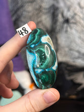 Load image into Gallery viewer, Malchite x Chrysocolla Shiva Lingams *Choose Your Own*