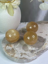 Load image into Gallery viewer, Honey Calcite Spheres #31
