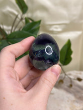 Load image into Gallery viewer, Rainbow Fluorite Egg #45K
