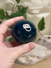 Load image into Gallery viewer, Imperfect Blue Fluorite Sphere IB3
