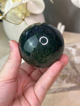 Load image into Gallery viewer, Moss Agate Sphere #35
