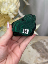 Load image into Gallery viewer, Malachite Half Polished Eye #94
