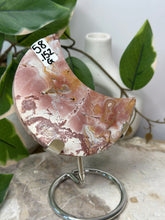 Load image into Gallery viewer, Pink Picture Jasper Moon #58
