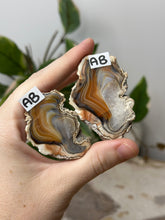 Load image into Gallery viewer, Carnelian Slice Pairs~ AB
