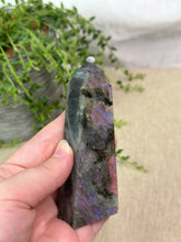 Load image into Gallery viewer, Purple Flash Labradorite Tower #37
