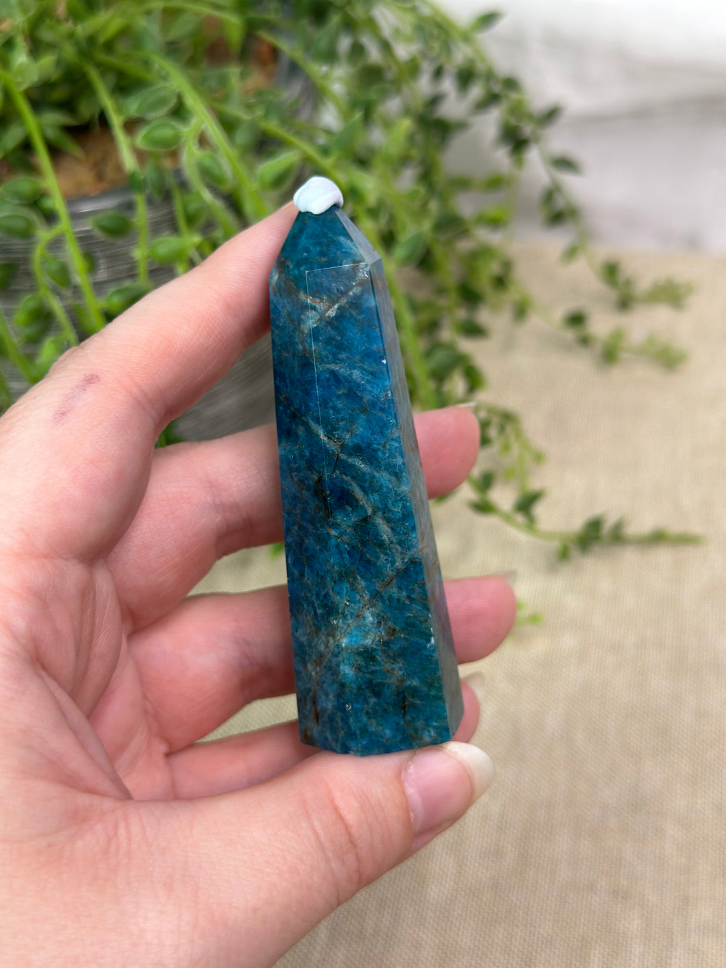 Blue Apatite Tower #13