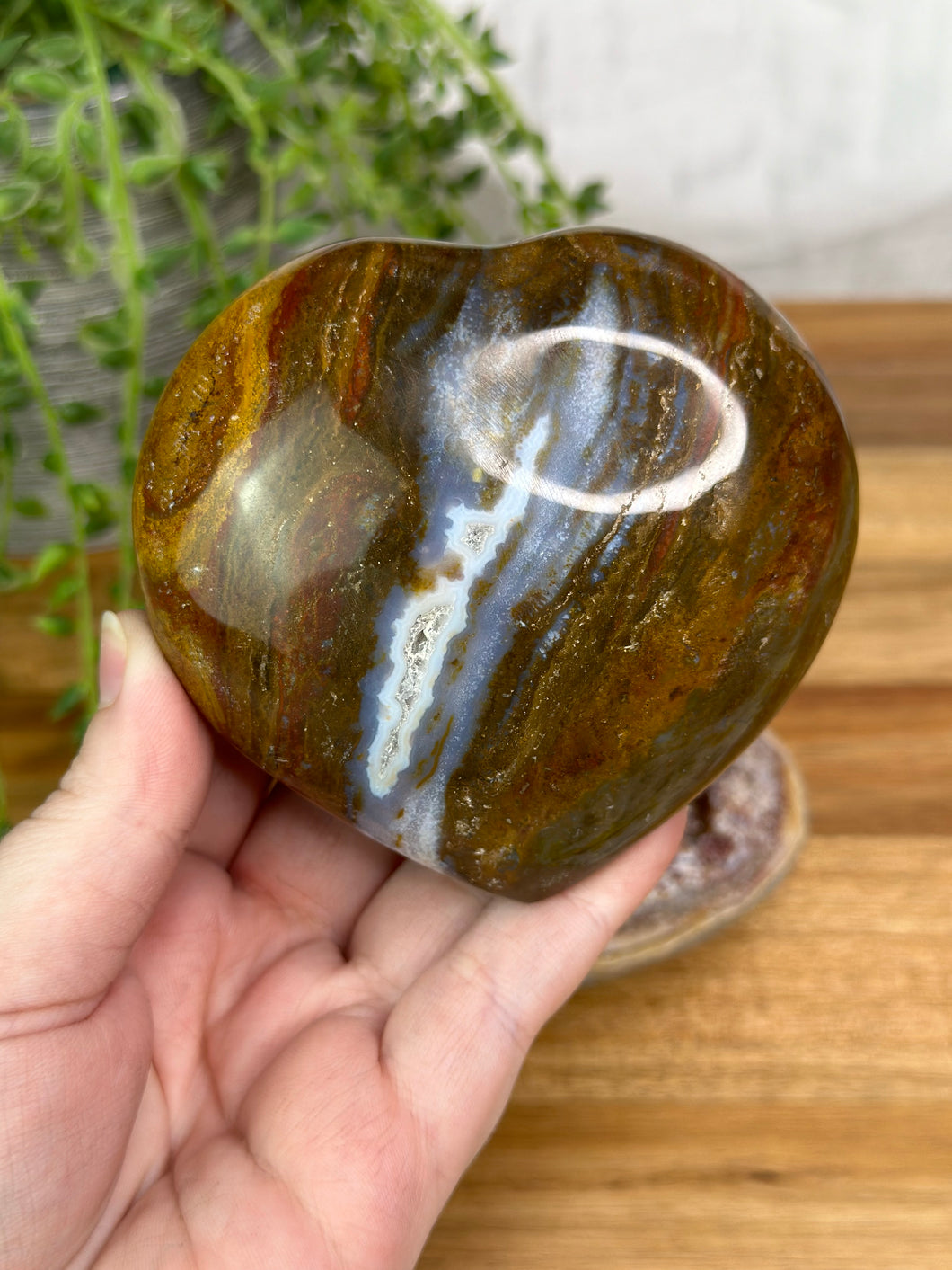 Sea Jasper Hearts #50