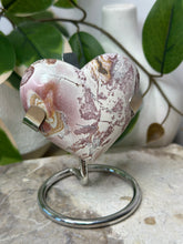 Load image into Gallery viewer, Pink Picture Jasper Heart #51
