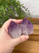 Load image into Gallery viewer, Amethyst Half Polished Points #14
