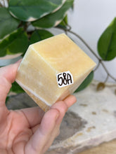 Load image into Gallery viewer, Imperfect Orange Calcite Cube #58A
