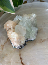 Load image into Gallery viewer, Glass Green Apophyllite~Peach Stillbite~Pink/Green Chalcedony Specimen #96
