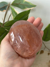 Load image into Gallery viewer, Jumbo Star Fire Quartz Palmstone
