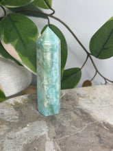 Load image into Gallery viewer, Blue Aragonite Tower #24
