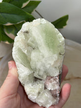 Load image into Gallery viewer, Green Apophyllite~Scolecite Sprays~Crystallised Pink/Red Stillbite~Dark Red Heulandite On a Red Chalcedony Base Cluster #130
