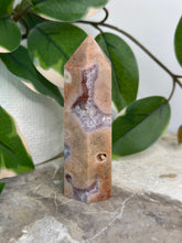Load image into Gallery viewer, Pink + Purple Amethyst Tower
