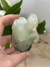 Load image into Gallery viewer, Glass Green Apophyllite~Peach Stillbite~Pink/Green Chalcedony Specimen #110
