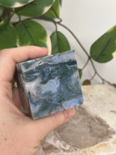 Load image into Gallery viewer, Moss Agate Cube
