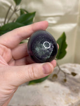 Load image into Gallery viewer, Rainbow Fluorite Egg #45B
