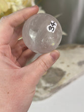 Load image into Gallery viewer, White Optical Calcite Sphere #34
