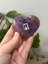 Load image into Gallery viewer, Amethyst x Agate Heart #19
