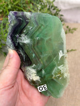 Load image into Gallery viewer, Feather Fluorite Slab
