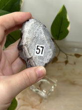 Load image into Gallery viewer, Glittery Deep Red/Purple Amethyst with Hematite Inclusions Cluster #57
