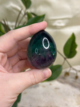 Load image into Gallery viewer, Rainbow Fluorite Egg #45A
