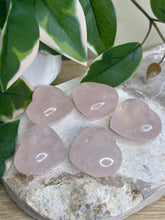 Load image into Gallery viewer, Small Rose Quartz Hearts
