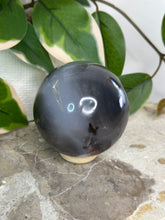 Load image into Gallery viewer, Orca Agate Sphere #57
