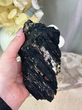 Load image into Gallery viewer, Black Tourmaline x Quartz Raw #80
