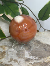 Load image into Gallery viewer, LRG Carnelian Sphere
