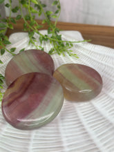 Load image into Gallery viewer, Candy Fluorite Palmstones
