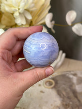 Load image into Gallery viewer, Blue Lace Agate Sphere #175
