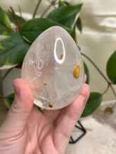 Load image into Gallery viewer, XL Clear Quartz Egg
