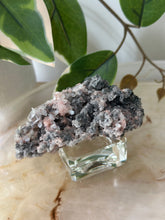 Load image into Gallery viewer, Crystallised Apophyllite~Tiny Peach Stillbite Petals~Pink/Red/Coral/Green Chalcedony Specimens #67
