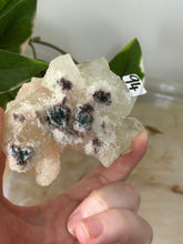 Load image into Gallery viewer, Glass Green Apophyllite~Peach Stillbite~Pink/Green Chalcedony Specimen #94
