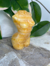 Load image into Gallery viewer, Orange Calcite Goddess Body #38

