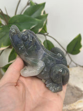 Load image into Gallery viewer, LRG Moss Agate Frog #65
