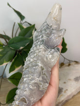 Load image into Gallery viewer, XXL Moss Agate Crocodile
