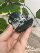 Load image into Gallery viewer, Moss Agate Heart #15A
