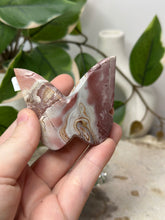 Load image into Gallery viewer, Pink Picture Jasper 3D Butterfly~ BC
