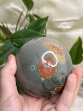 Load image into Gallery viewer, XL Imperfect Polychrome Jasper Sphere
