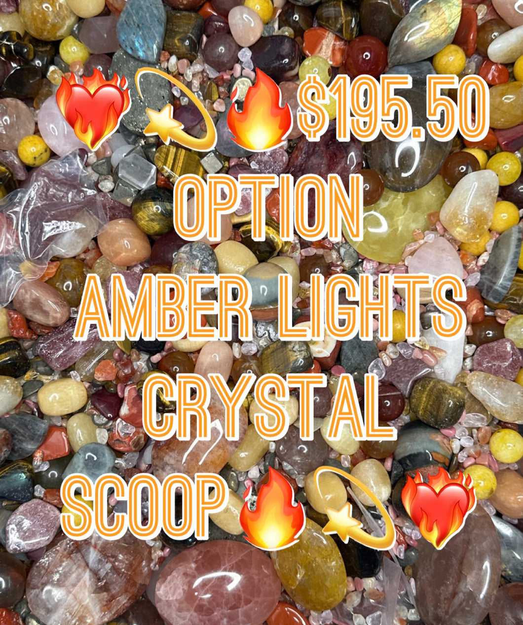 💫🧡Amber Lights Crystal Scoop 🔥 $195.50 Option🧡💫