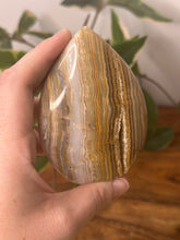 Load image into Gallery viewer, Yellow Crazy Lace Agate Flame #81
