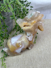 Load image into Gallery viewer, Flower Agate Reindeer #95
