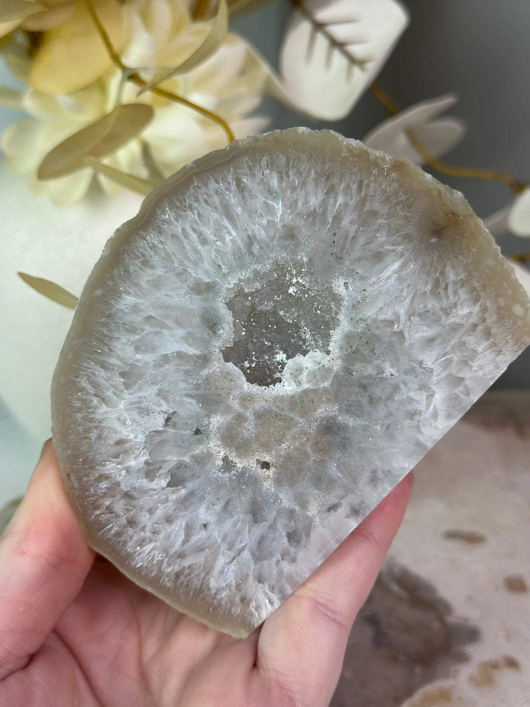 Agate Half Geode Freeforms #28