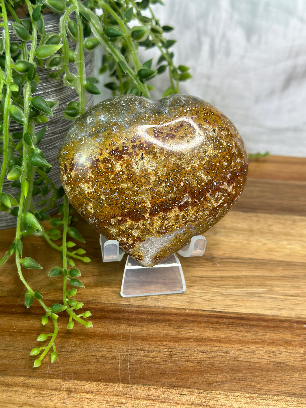 Sea Jasper Heart #35