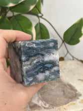 Load image into Gallery viewer, Moss Agate Cube
